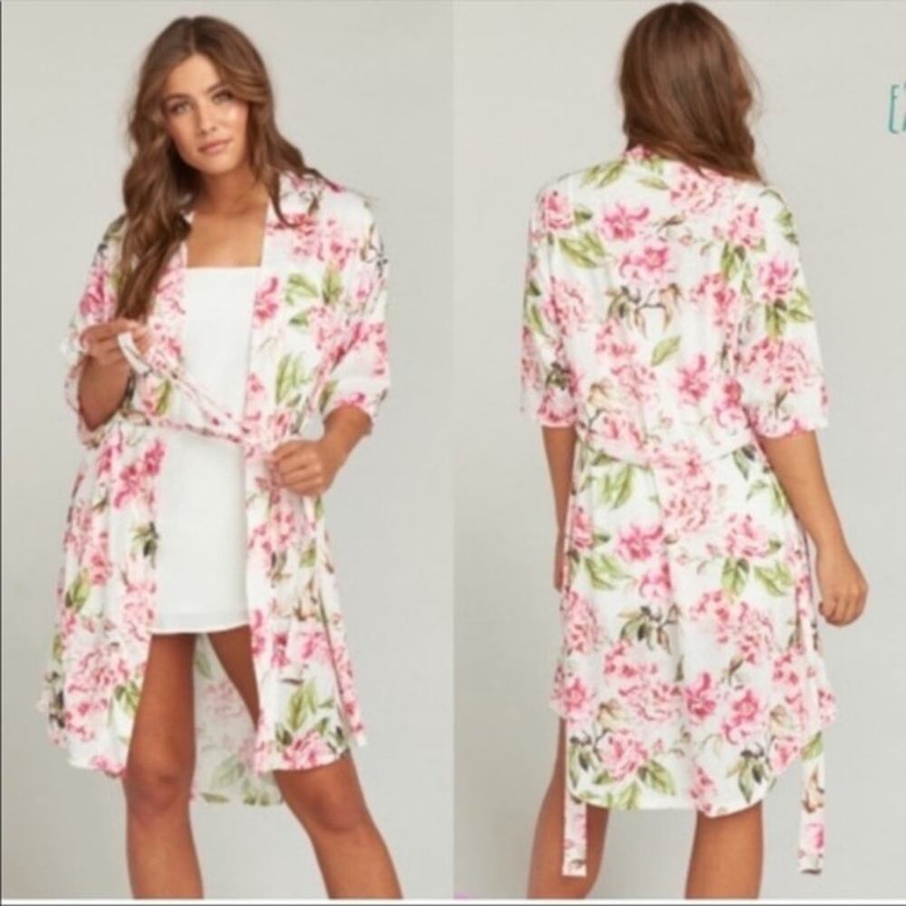 Show Me Your Mumu Brie Rose Kimono Robe One size S M L XL
